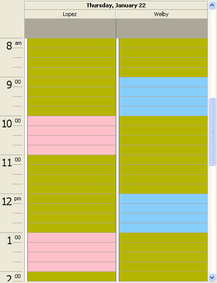 WinSchedule Setting Date specific non contiguous working hours for different Owners 01.png