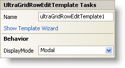 smart tag for ultragridrowedittemplate