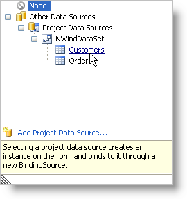 bind ultragrid to hierarchical data source