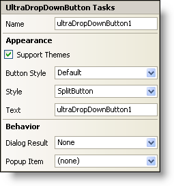 ultradropdownbutton's smart tag