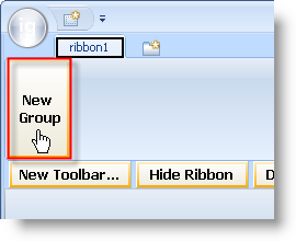 Image of 'New Group' button