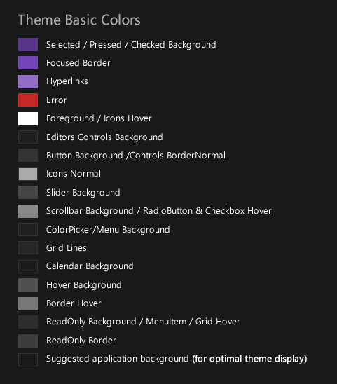 Featured Colors