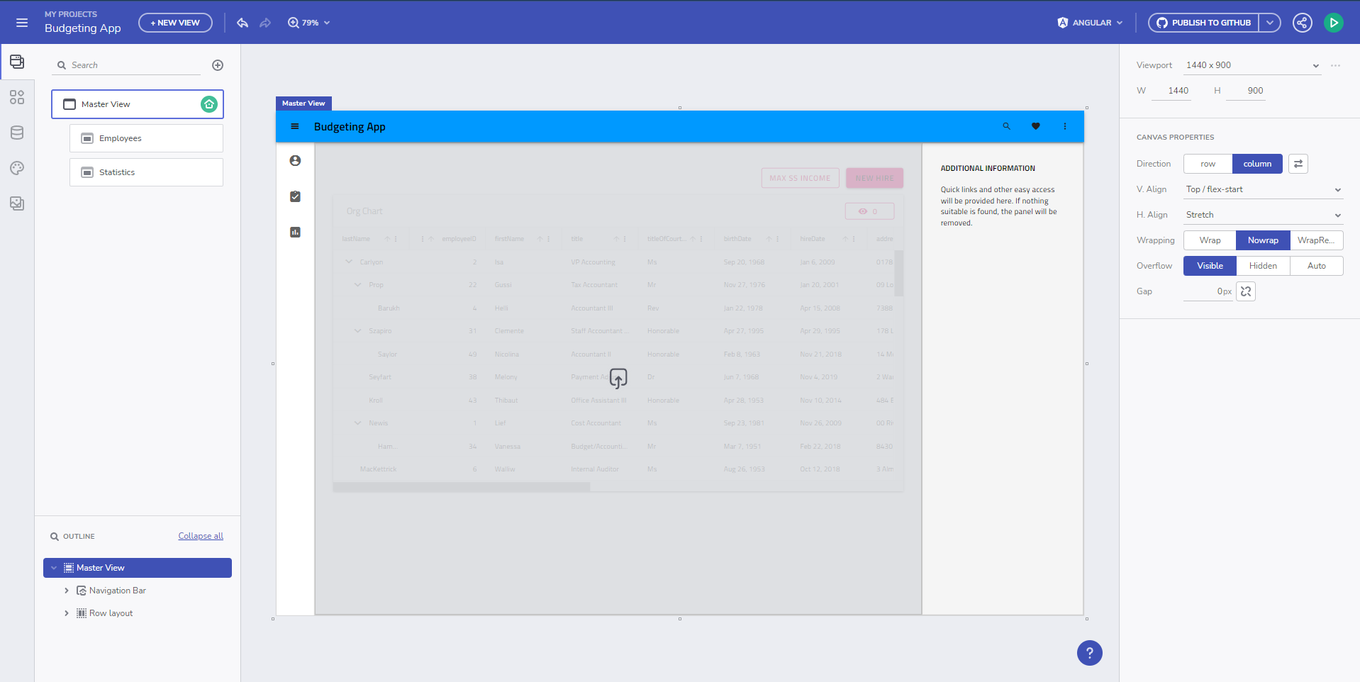 Getting Started App Builder
