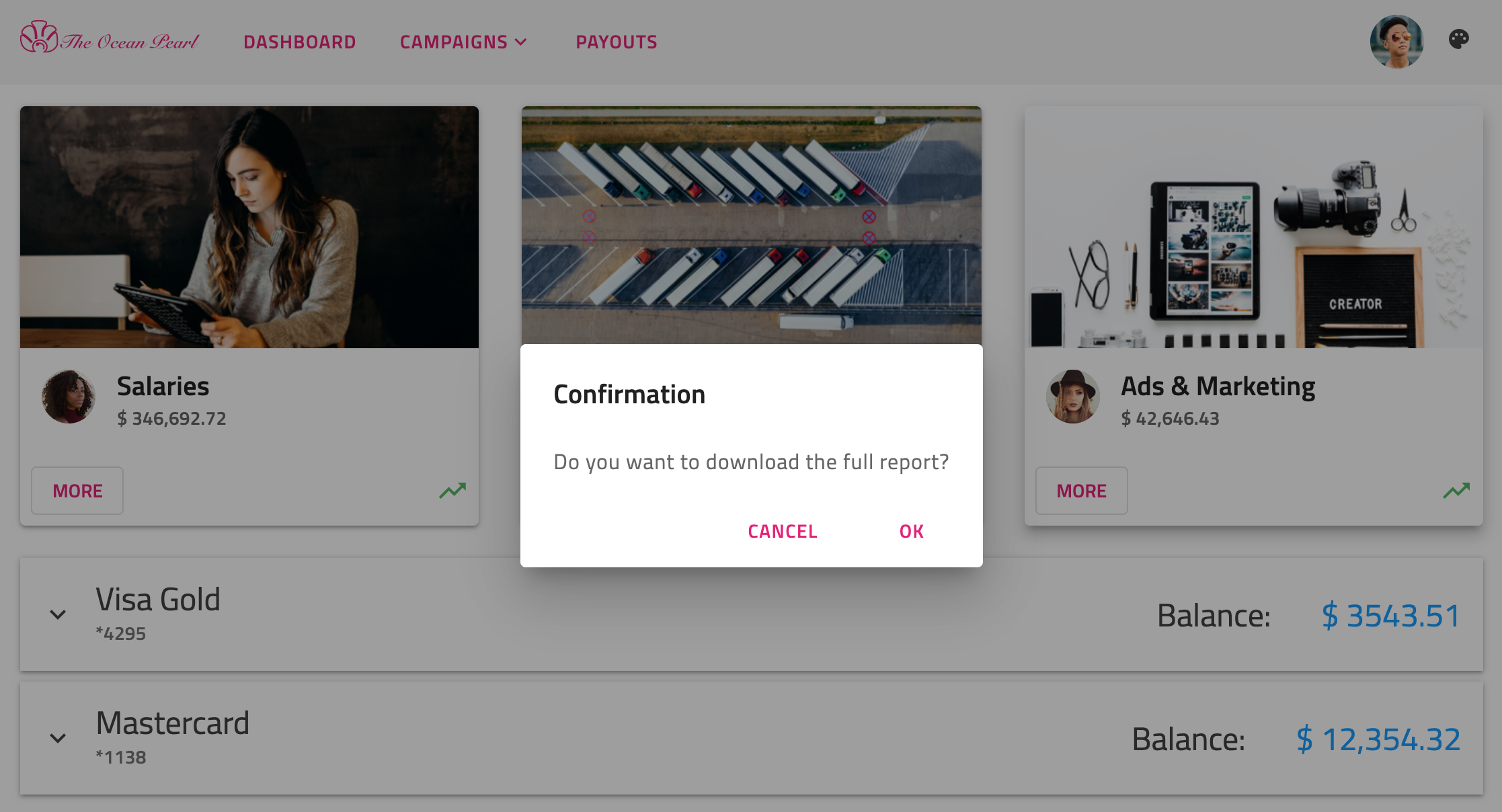 Ignite UI for Angular Dialog