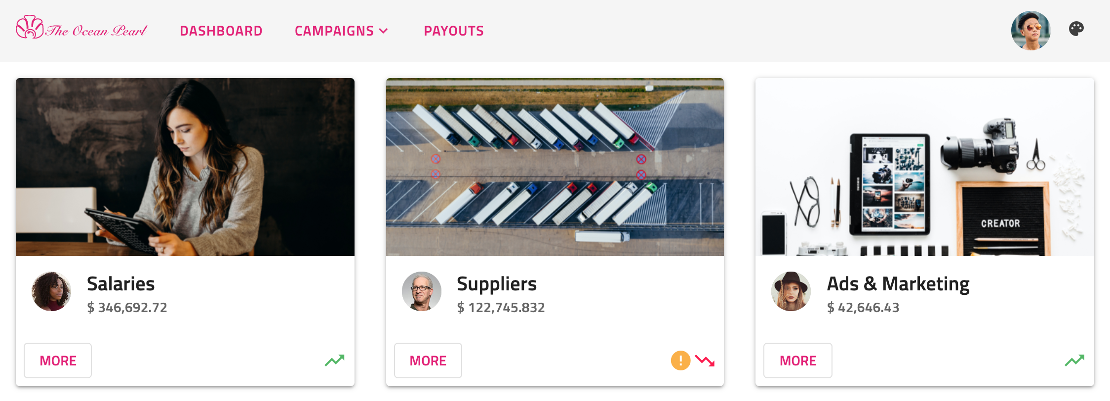 Angular Material Components Navigation