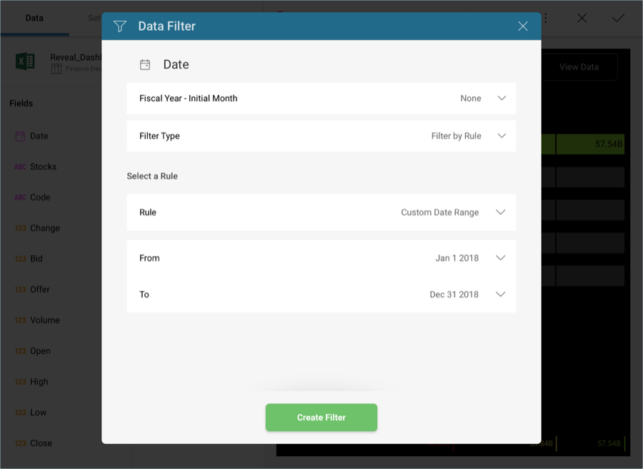 StockVolEnterCustomDateRange_All