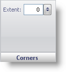 wingauge's radial corners pane.