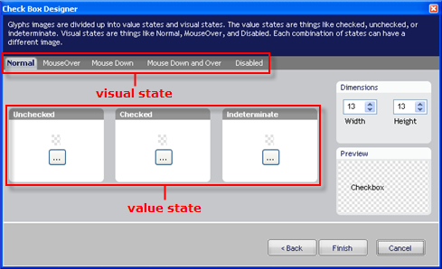 creating a custom style for ultracheckeditor