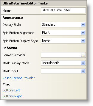 ultradatetimeeditor's smart tag