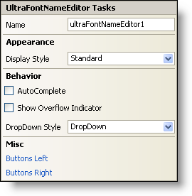 ultrafontnameeditor's smart tag