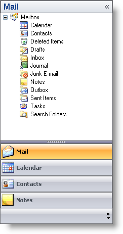 ultraexplorerbar outlook 2007 navigation pane