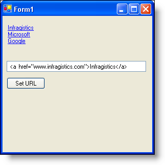 ultraformattedlinklabel control