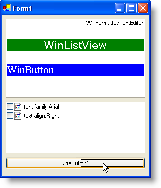 clearing specific styles from formatted text in ultraformattedtexteditor
