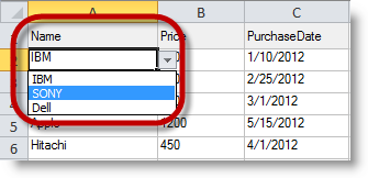 WinGridExcelExporter Exporting Drop down List to Excel  2.png